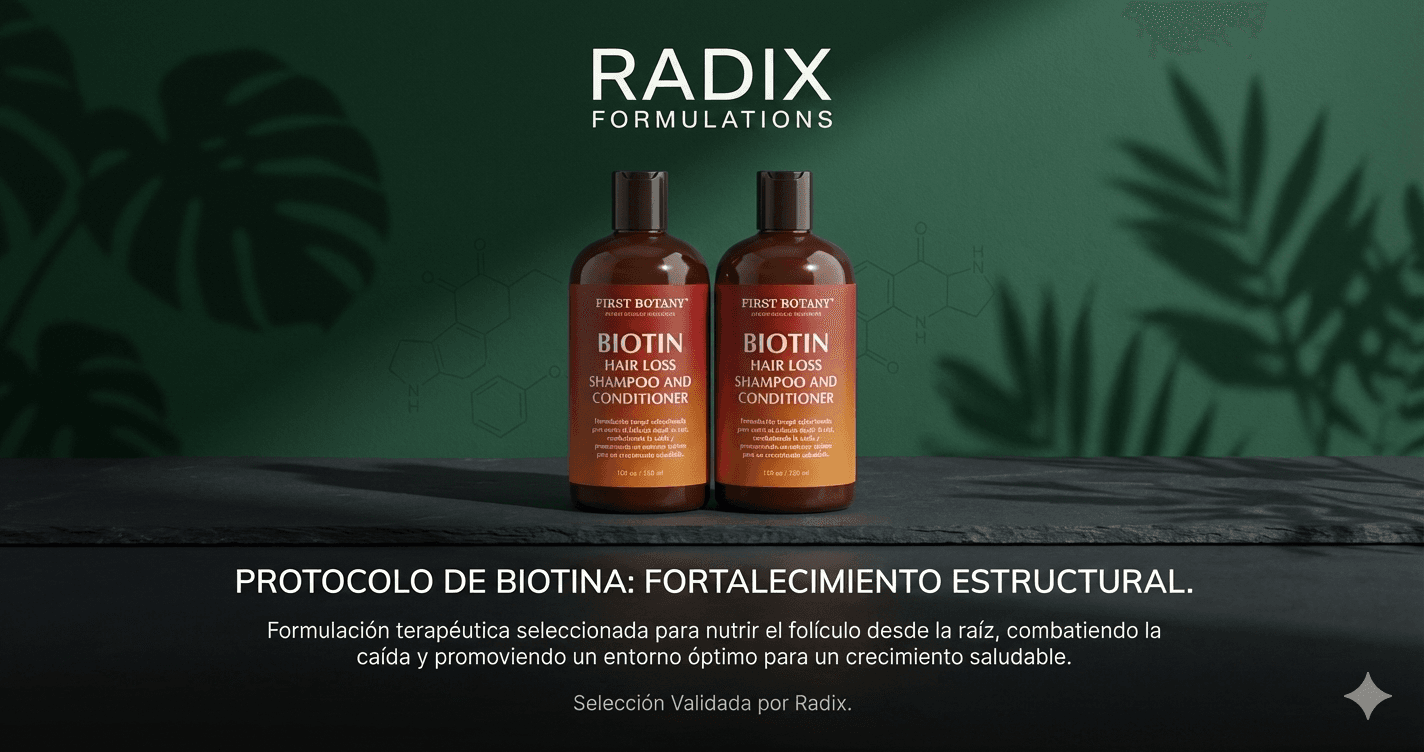 Shampoo y Acondicionador Con Biotina